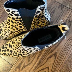 Steve Madden Leopard Booties